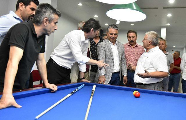 ASSİM’de bilardo spor merkezi açıldı