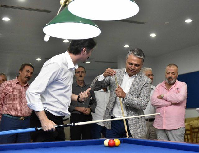 ASSİM’de bilardo spor merkezi açıldı