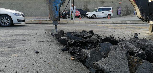 Başakşehir'deki 'Yarım çizgili yaya geçidi'ne kasisli önlem