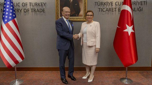 İki ülkenin ticaret bakanları Ankara'da, ticaret hacmini artırmanın yollarını görüştü