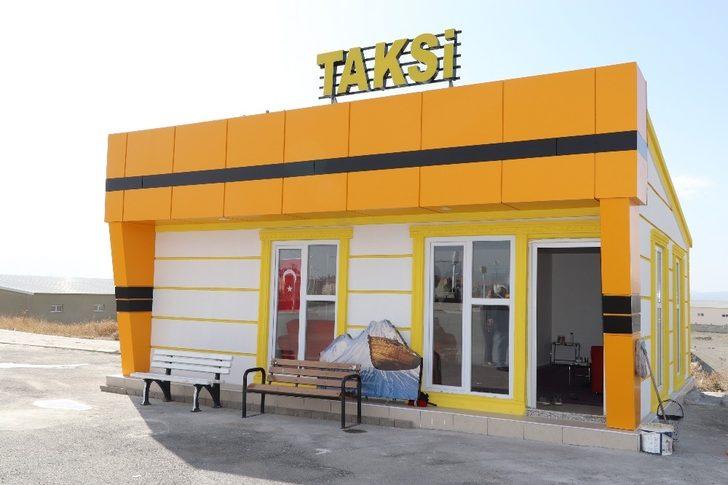 Ağrı’da taksi durakları yenileniyor G3