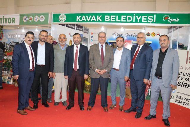 Gıda fuarında Kavak standına büyük ilgi