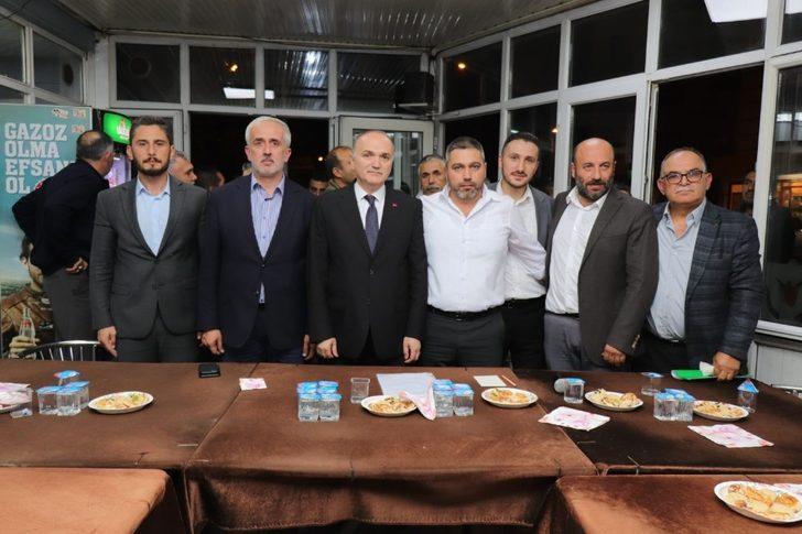 Başkan Özlü Körpeşlere tam kadro gitti G1