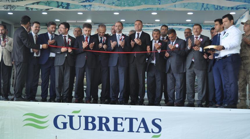 Gübretaş'ın 60 milyon liralık yeni tesisi açıldı