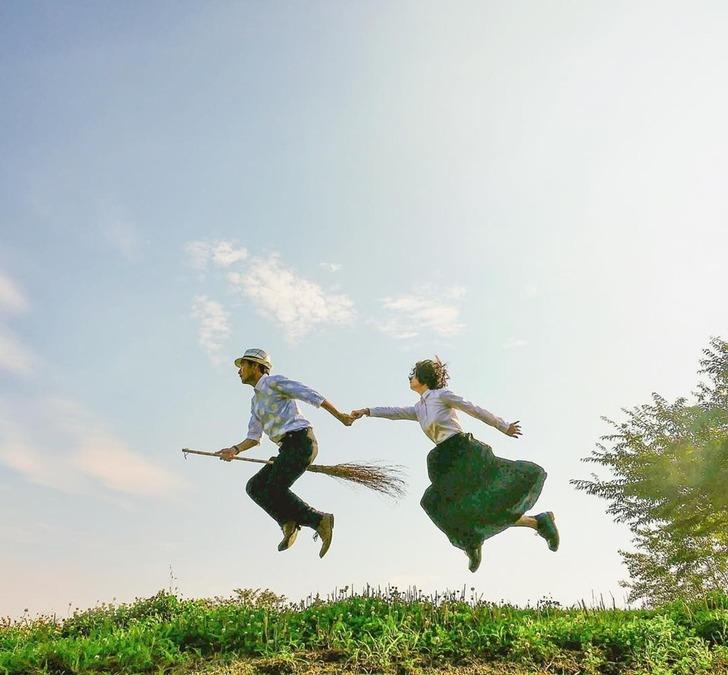 Japon Harry Potter Halno Kujiraoka, süpürgesinin üstünde dünyayı geziyor! G2