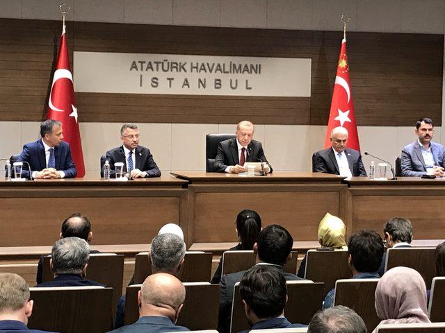 Cumhurbaşkanı Erdoğan: 8 hafif yaralı var (1)