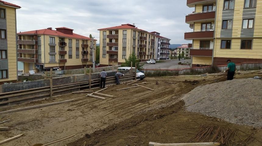 297. Sokağa park yapılıyor