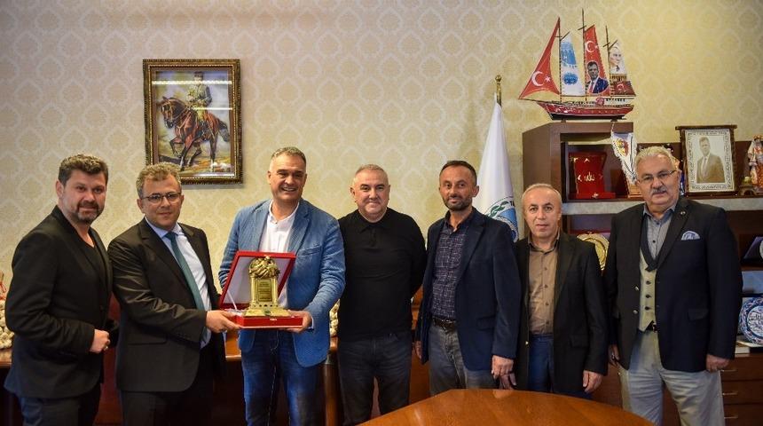 Metro Coğrafi İşaretler Müdürü Uluşan, Başkan Çatal’ı ziyaret etti