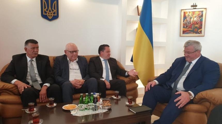 Kırım Derneğinden b&uuml;y&uuml;kel&ccedil;i ziyareti