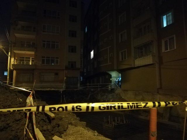 Ordu'da, 6 katlı bina tahliye edildi