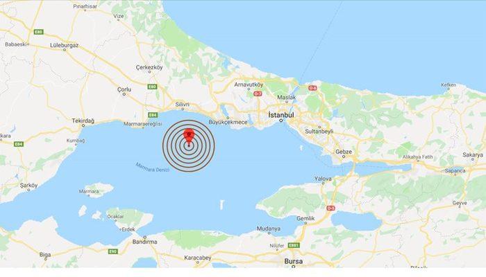 Son dakika: İstanbul'da bir deprem daha!