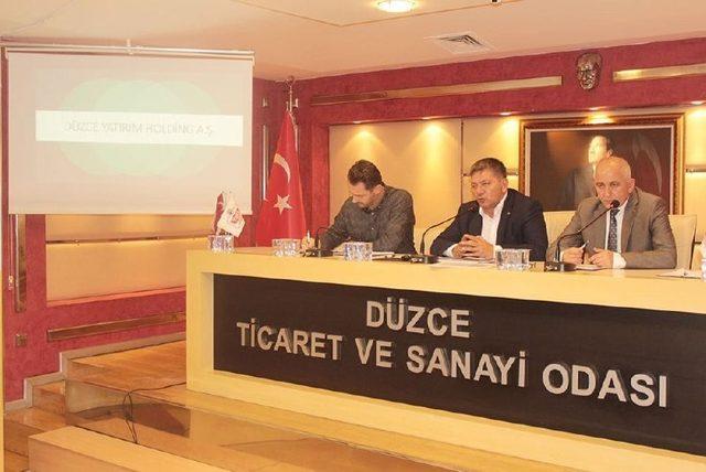 Düzce TSO Meclis toplantısı yapıldı