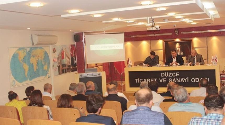 D&uuml;zce TSO Meclis toplantısı yapıldı