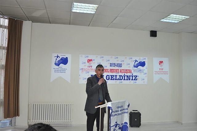 TFFHGD Başkanı Abdurrahman Arıcı, Kars’ta Futbol Hakemleri sezon açılışına katıldı
