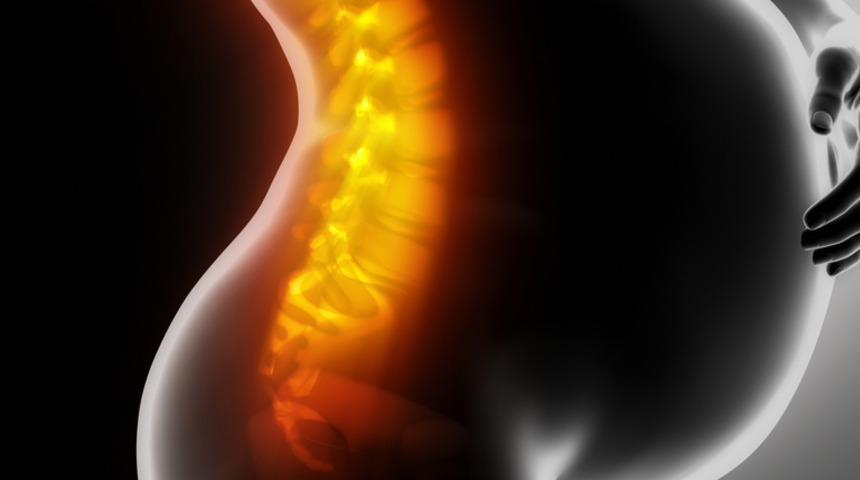 Doğum sırasında meydana gelen basınç kuyruk sokumunda yaralanmaya neden oluyor 