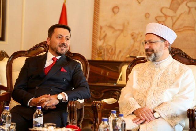 Diyanet İşleri Başkanı Prof. Dr. Ali Erbaş, Nevşehir Belediyesi’ni ziyaret etti