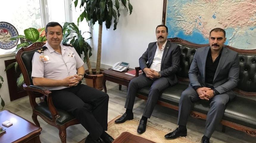 Başkan Kahraman’dan TEM Daire Başkanı Özfidan’a ziyaret