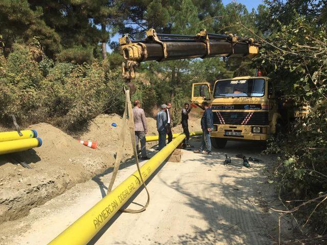 Boyabat’ta doğal gaz çalışmalarında sona yaklaşıldı