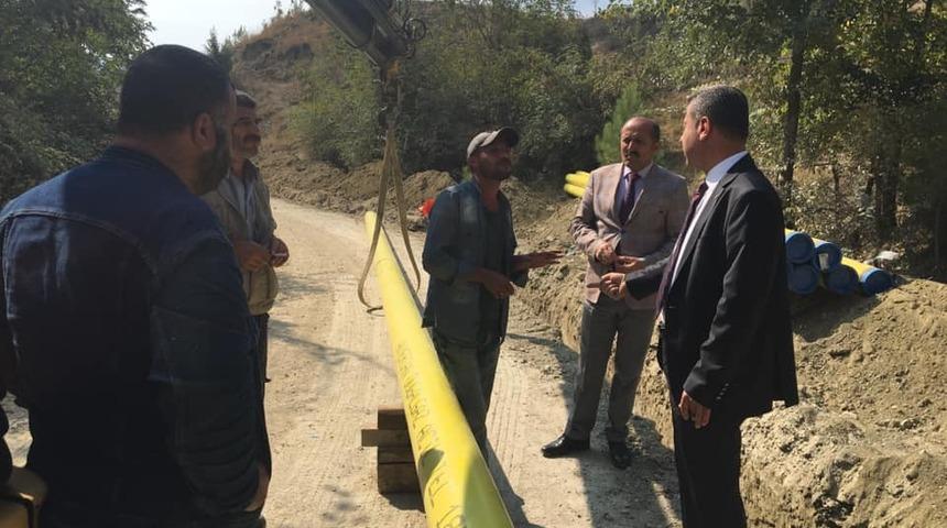 Boyabat&rsquo;ta doğal gaz &ccedil;alışmalarında sona yaklaşıldı