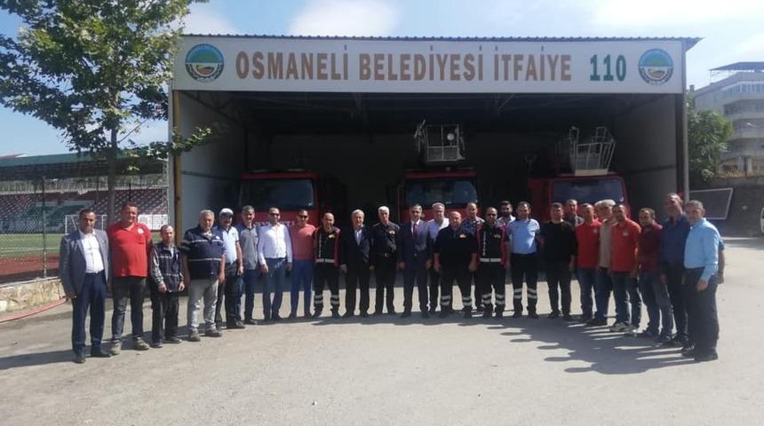 Başkan Şahin, itfaiyecilerle yemekte buluştu