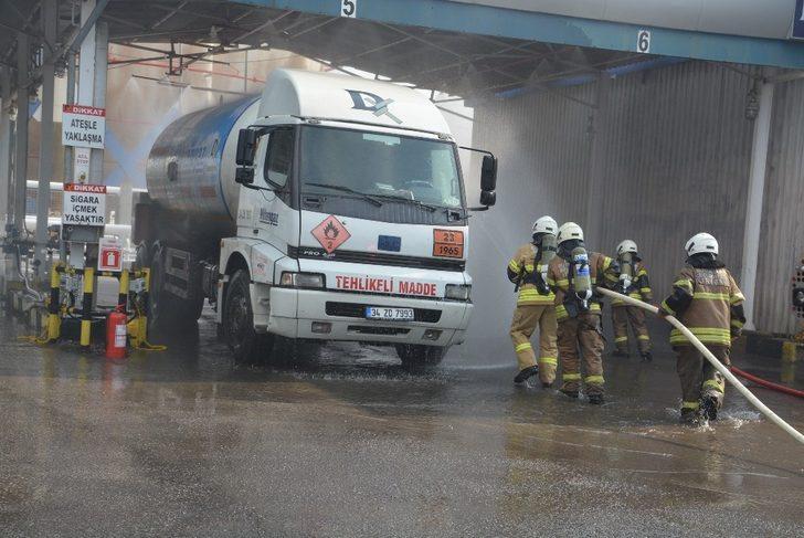 Nefesleri kesen yangın tatbikatı G1