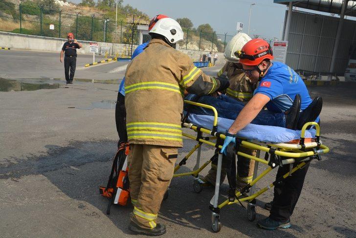 Nefesleri kesen yangın tatbikatı G2