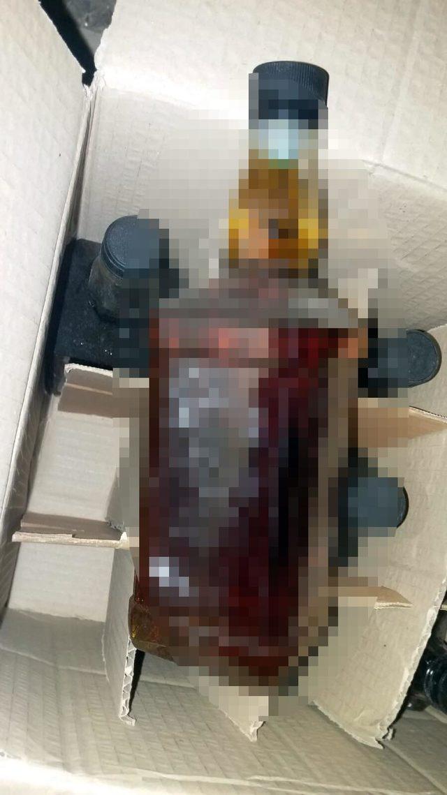 İzmir de sahte i&ccedil;ki operasyonu 1