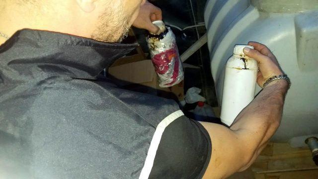 İzmir'de sahte içki operasyonu