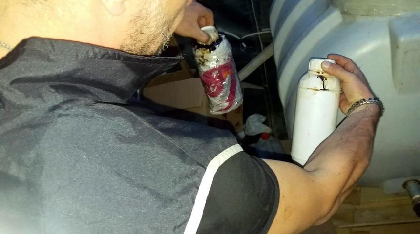 İzmir'de sahte i&ccedil;ki operasyonu