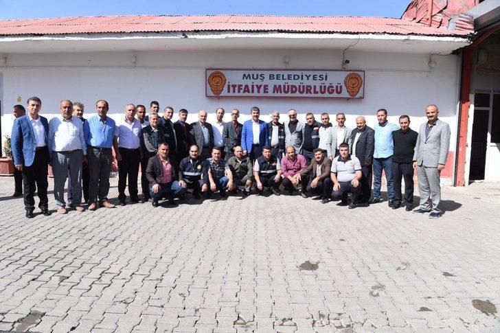 Başkan Asya, itfaiyecilerle bir araya geldi G4