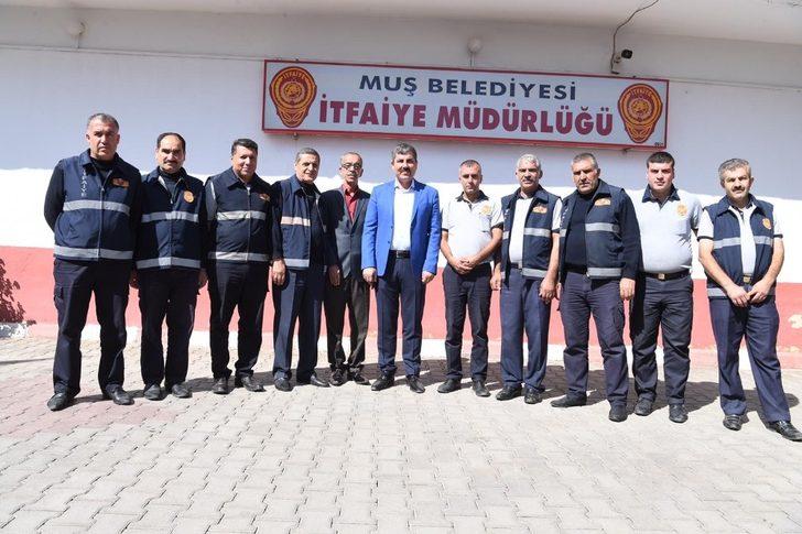 Başkan Asya, itfaiyecilerle bir araya geldi G5