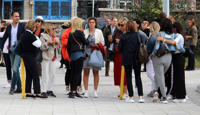 Ünlüler Baksı Müzesine hayran kaldı