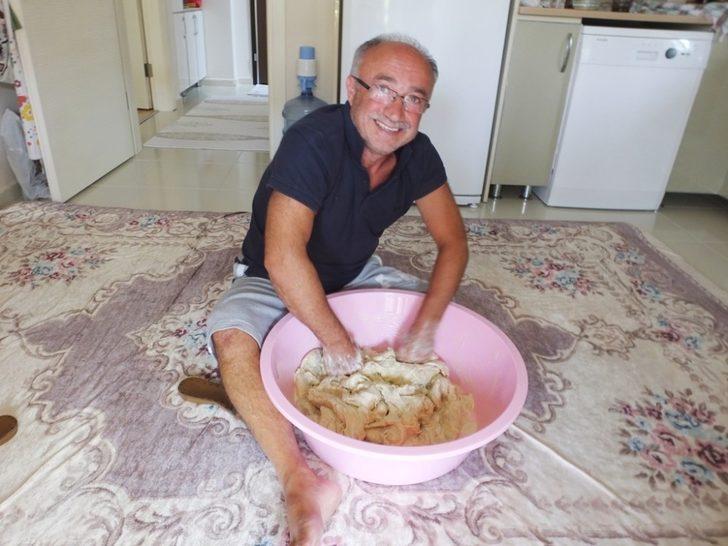 Kadınlar erişte yaptı, erkekler destek oldu G1