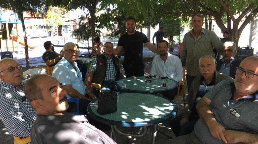 Meclis üyesi Aloğlu vatandaşlarla bir araya geldi