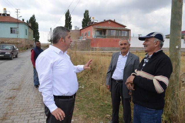 Başkan altun Akmescıt mahallesini ziyaret etti