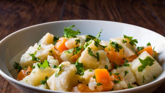 Portakallı kereviz yemeği tarifi