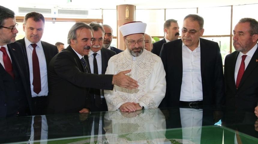 Diyanet İşleri Başkanı Erbaş’tan NEVÜ Rektörü Bağlı’ya ziyaret