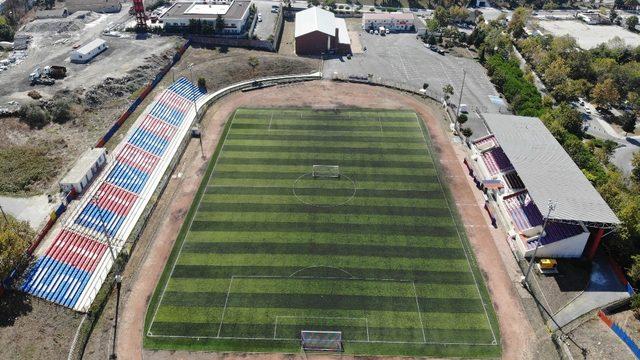 (Özel) Silivri Stadı’nın kapalı tribünü incelenmek üzere tedbiren kapatıldı