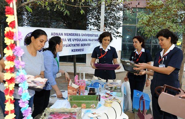 Psikiyatri Servisi Hastalarının Ürünleri ile Kermes Düzenlendi