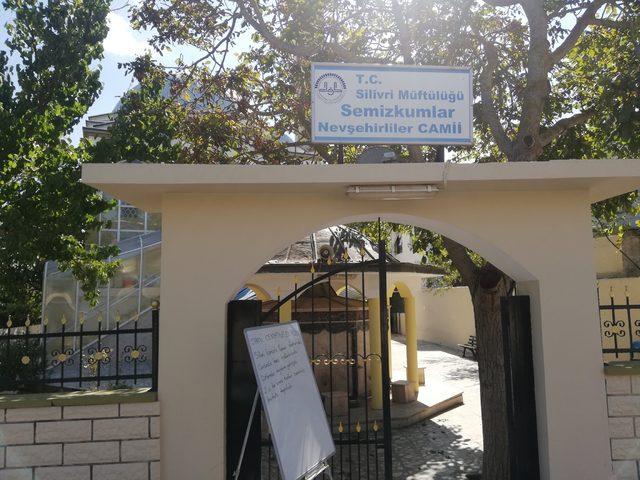 Silivri'de bir bina ile cami mühürlendi
