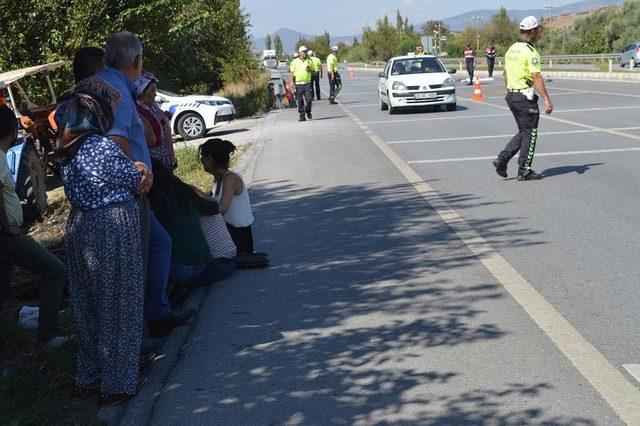 TIR'ın çarptığı motosikletin sürücüsü öldü