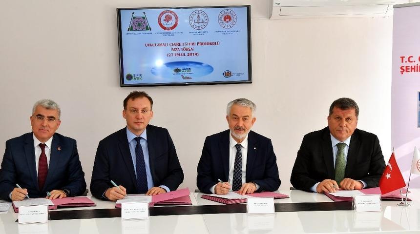 Isparta Belediyesi ‘Uygulamalı Çevre Eğitimi Protokolü’ imzalandı