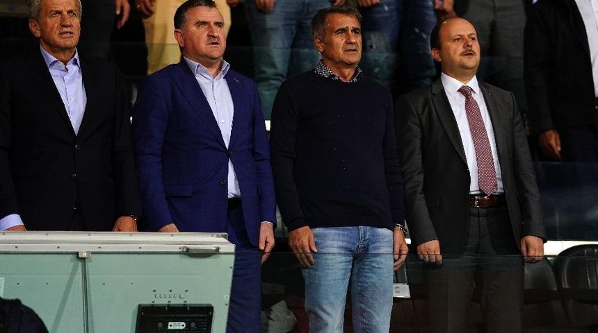 Servet Yardımcı ve Şenol G&uuml;neş, Başakşehir-Rizespor ma&ccedil;ında