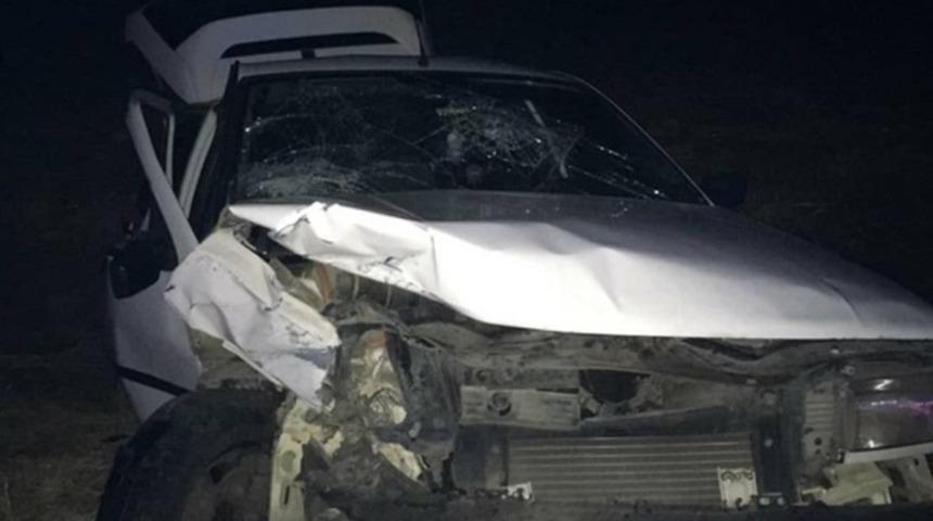 Tekirdağ’da otomobiller kafa kafaya çarpıştı: 4 yaralı