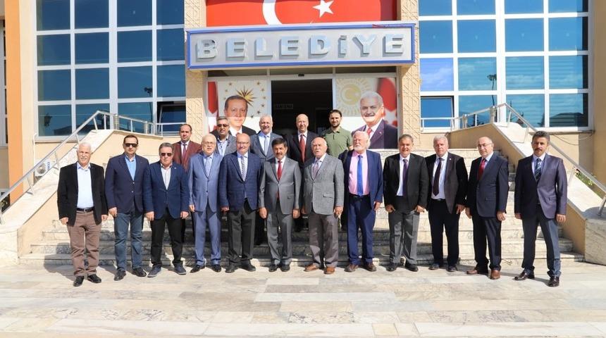 ATO&rsquo;dan Başkan Aksun&rsquo;a ziyaret