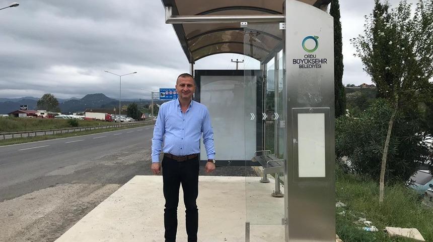 Sanayi esnafına yeni dolmuş durağı