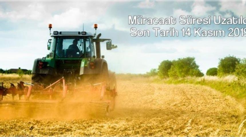 Kırsal kalkınma destek başvuruları uzatıldı