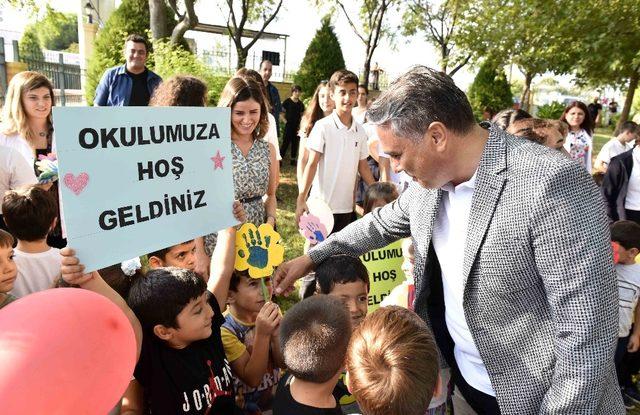 Başkan Uysal sorumluluk projesinin ilk dersine katıldı