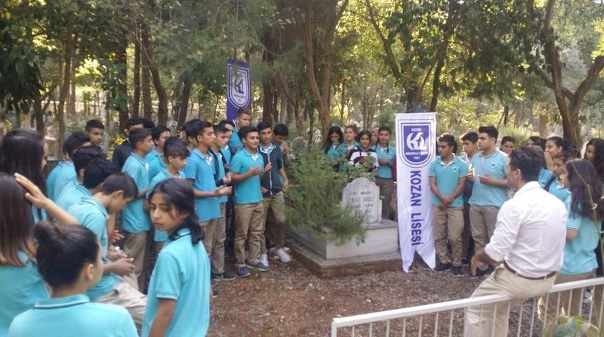 Efsane Müdür merhum Talat Dağlı, kabri başında anıldı