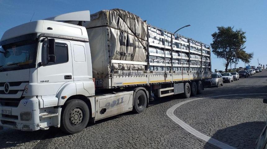 Ak&ccedil;akoca&rsquo;da bakanlıktan 250 adet &ccedil;&ouml;p konteyneri